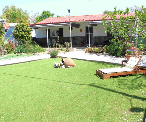 KAM 0124  House and Land for sale in Eressos Kampos